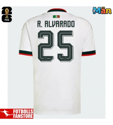 Mexiko Roberto Alvarado #25 Bortatröja VM 2026 Kortärmad